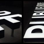 Изготовление белых объемных букв | фото 5